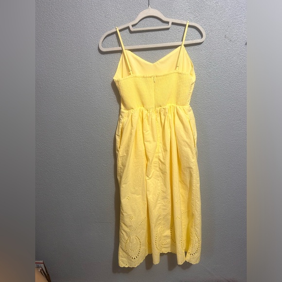 Nwot Calypso St. Barth Yellow midi dress size 8 - Picture 10 of 13